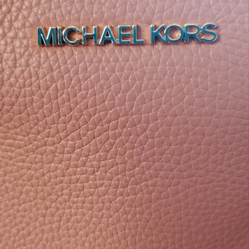Michael Kors Trisha leather bag in Primrose nwt